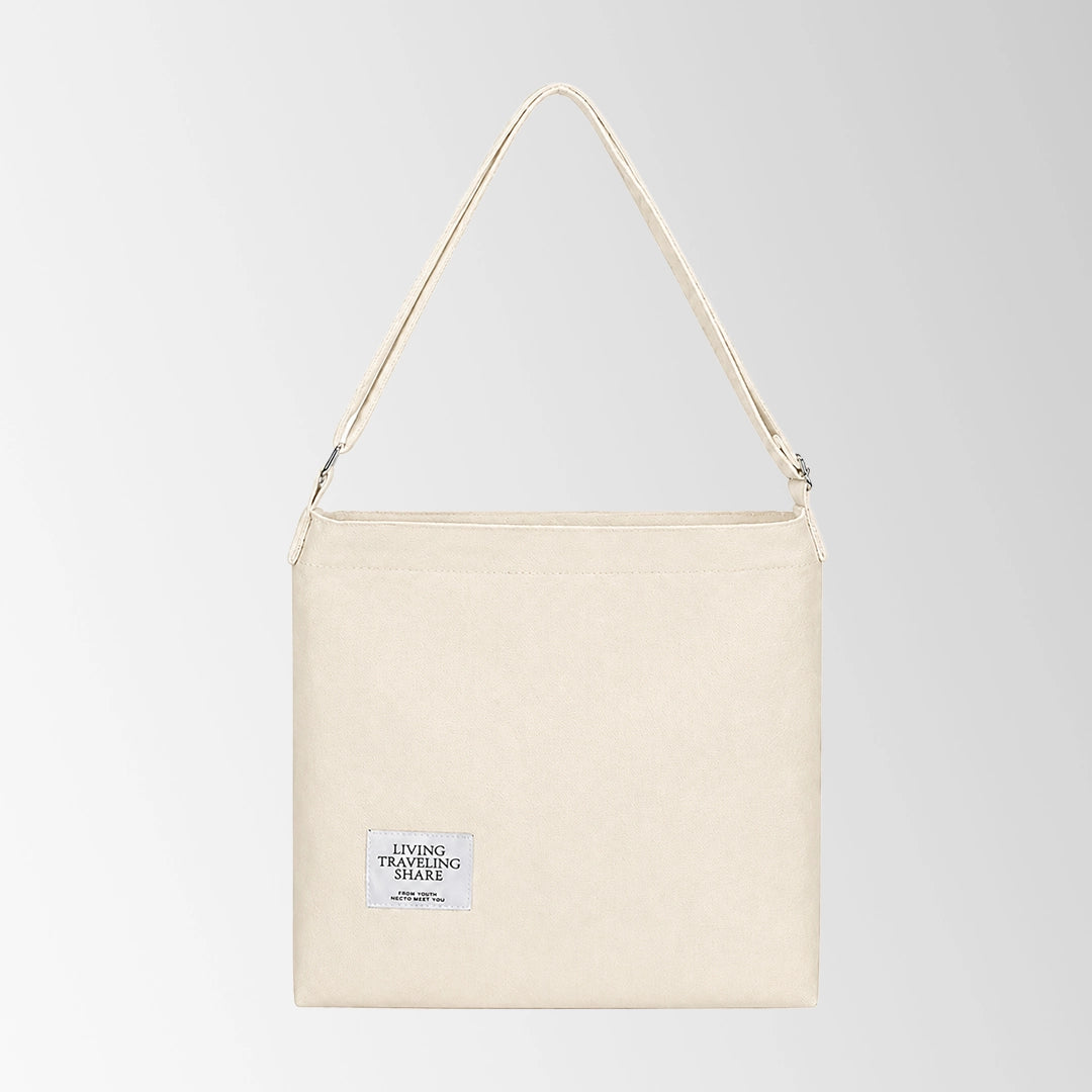 Large Soft Multi-Use Canvas Tote Bags with Zipper