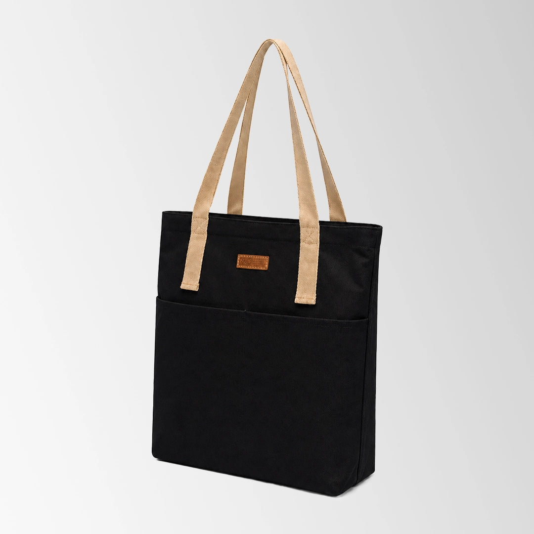 Multi-Pocket Custom Canvas Tote Bags with Zipper