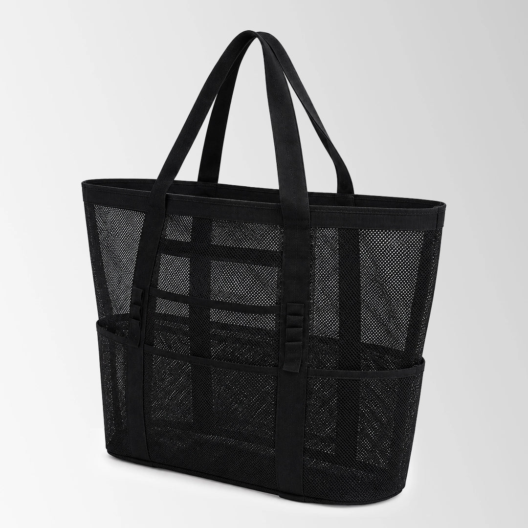 Promotional Mesh Beach Bag with Multiple Pockets