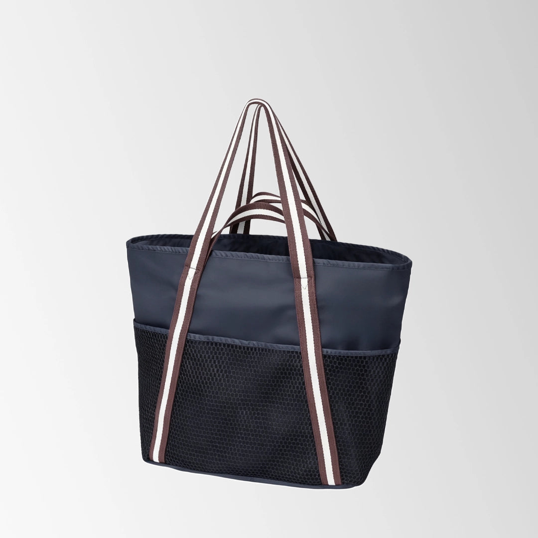Promotional Waterproof Mesh Beach Tote Bags with Dual-Handle