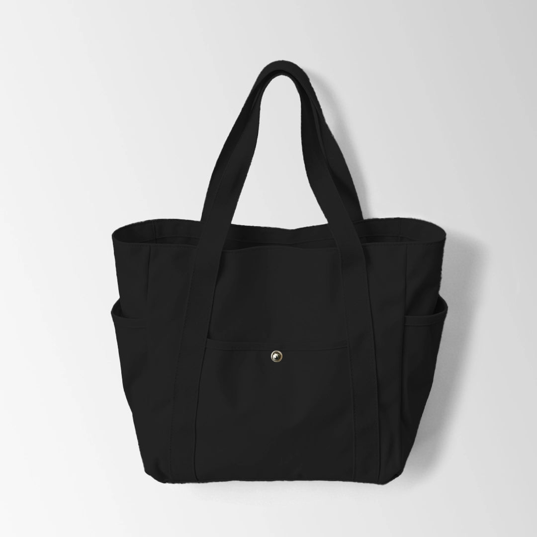 Thickened Tote Bags with Zipper Multi-Pocket Design