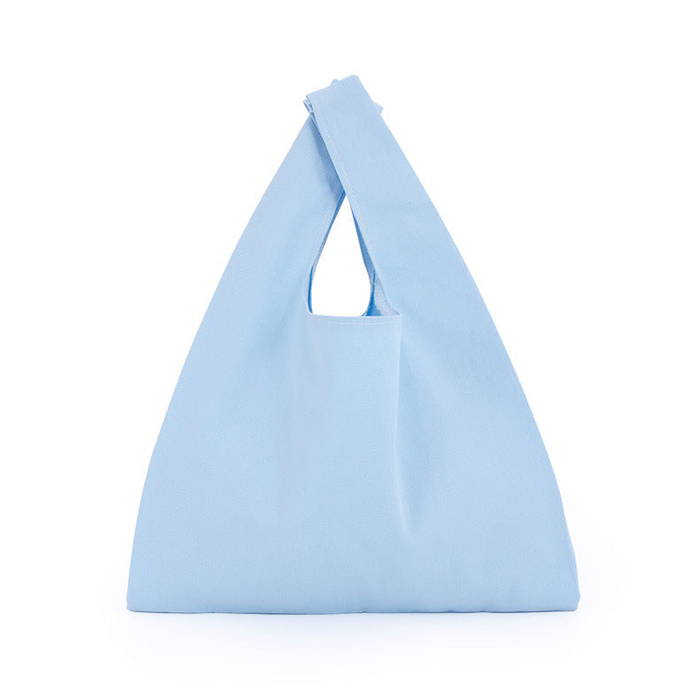 Economy 100% Cotton Lunch Bags with Side Gusset in Bulk