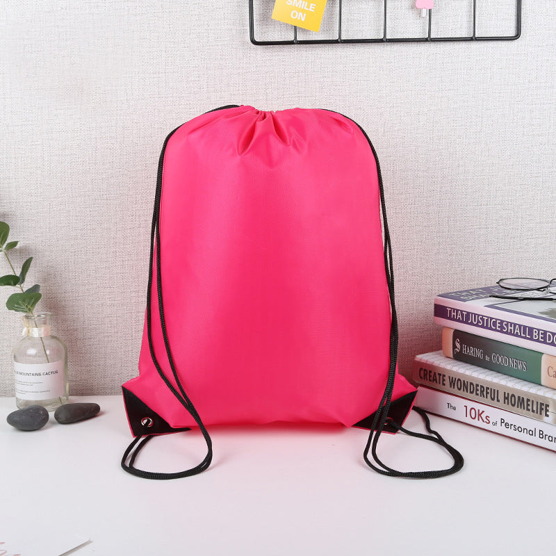 Sacs à dos à cordon en polyester durable, vente en gros, pour salle de sport