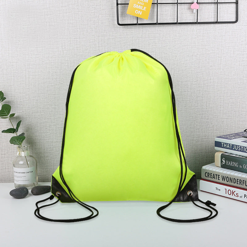 Sacs à dos à cordon en polyester durable, vente en gros, pour salle de sport