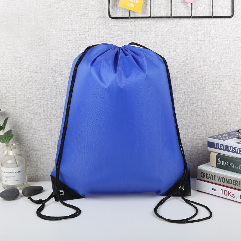 Sacs à dos à cordon en polyester durable, vente en gros, pour salle de sport