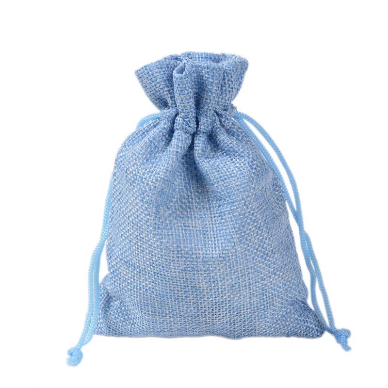 Sacs de friandises en toile de jute, grande économie, vente en gros pour fête