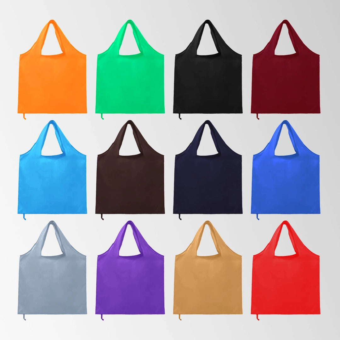 Polyester Reusable Foldable Shopping Tote Bags