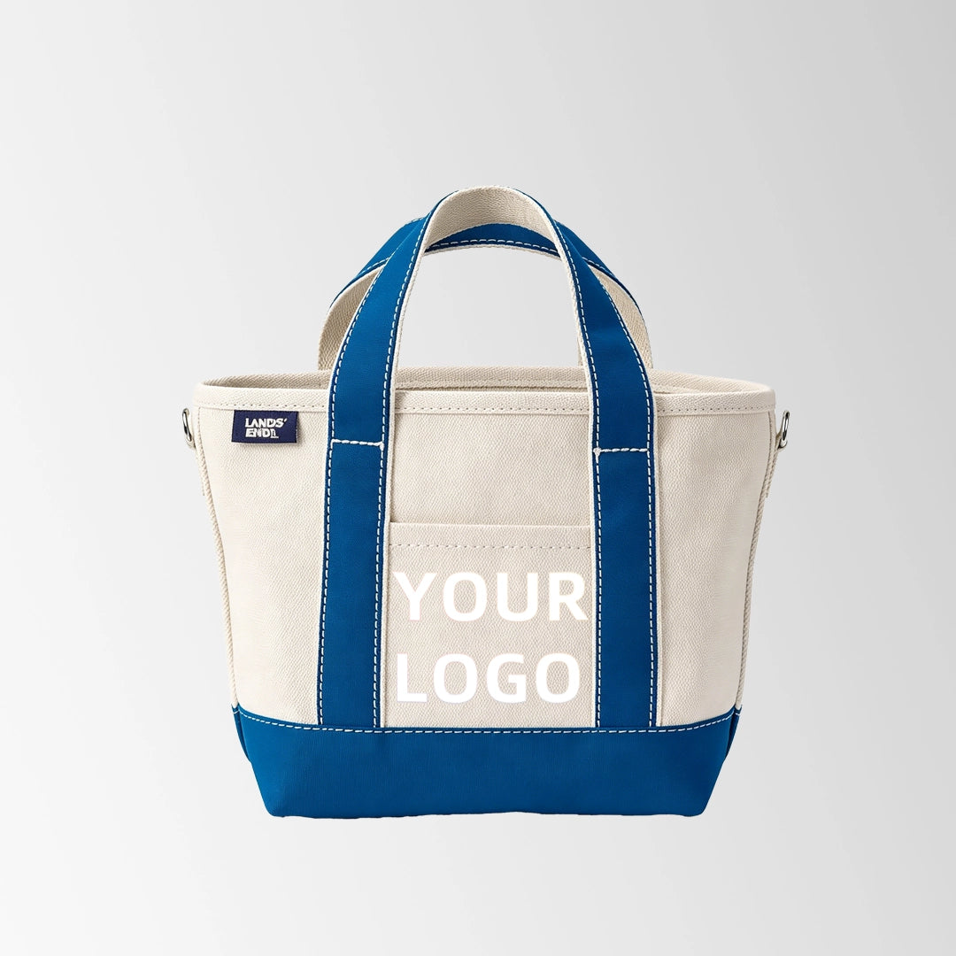 Stylish Canvas Recycled Tote Bags with Multiple Pockets