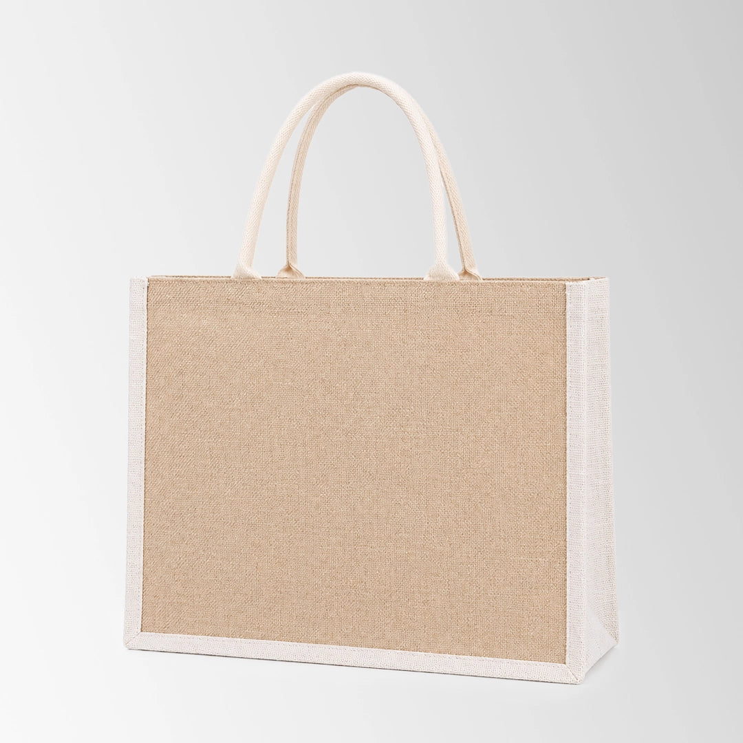 Fashion Color Personalized Jute Tote Bags