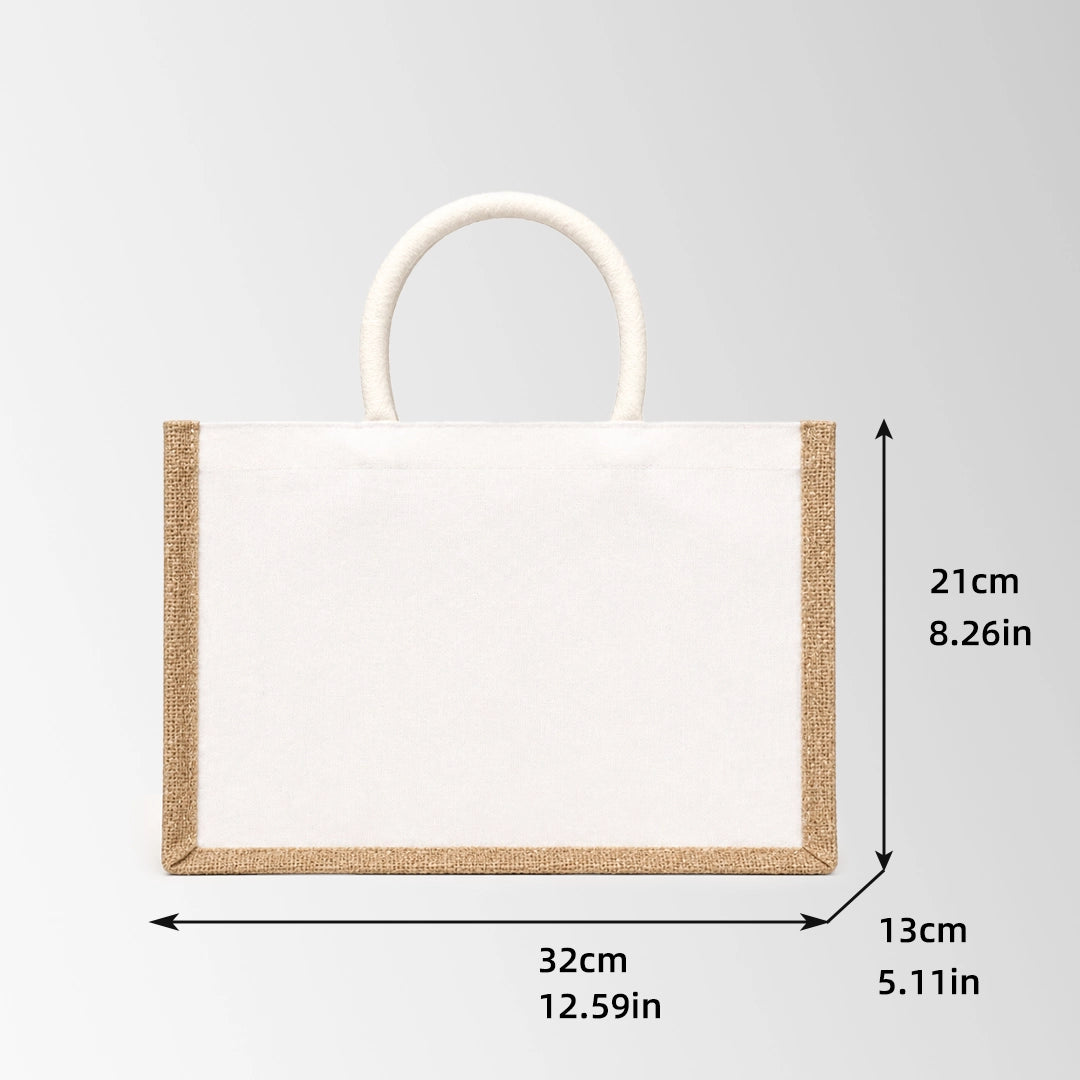 Widened Bottom and Sides Reinforced Burlap Jute Bags
