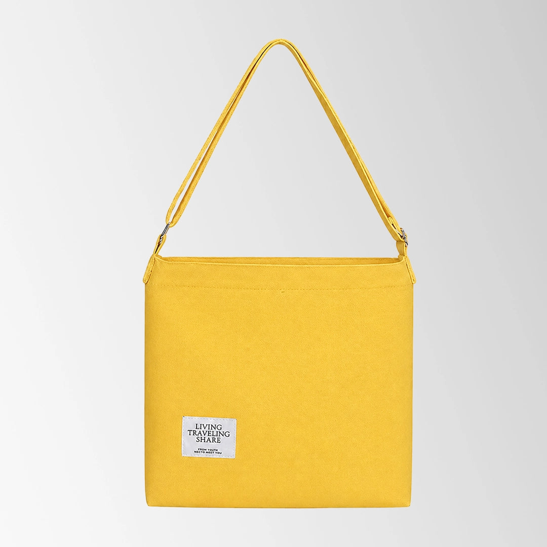 Large Soft Multi-Use Canvas Tote Bags with Zipper