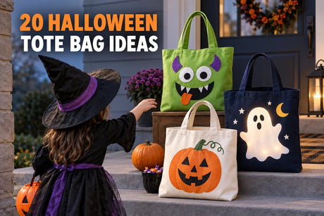 20 DIY Halloween Tote Bag Ideas for Trick-or-Treating