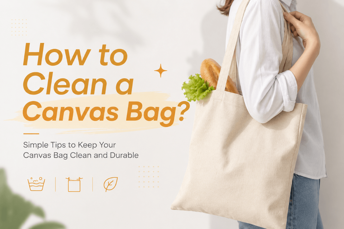 How to Clean a Canvas Bag