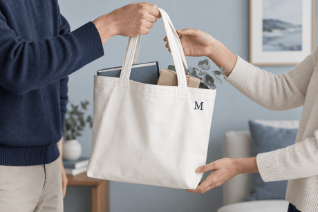 Personalized Tote Bag Given as a Thoughtful Gift