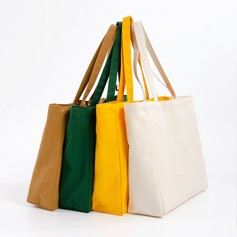 Wholesale Heavy Duty Colorful Canvas Bags with Full Gusset