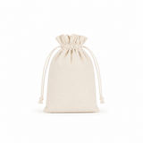 18cm Medium Wholesale Soft 100% Cotton Drawstring Bags