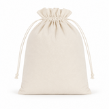 29cm Large Wholesale Soft 100% Cotton Drawstring Laundry Bags