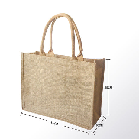 Sacs de jute en toile de jute de taille moyenne pour cadeau