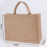 Custom Burlap Tote Bags-Personalized Gift Bags With Logo