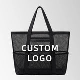 Promotional Mesh Beach Bag with Multiple Pockets