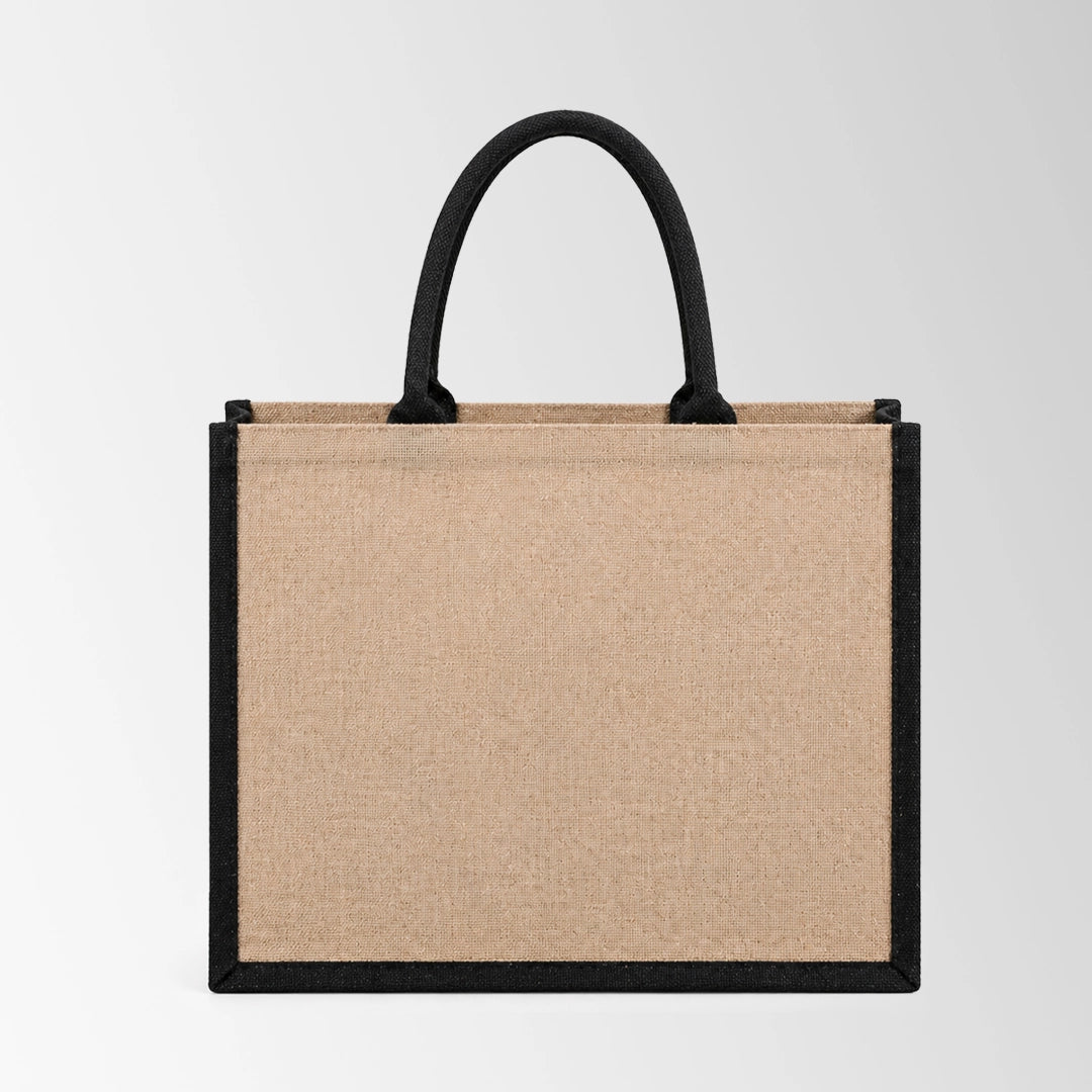 Fashion Color Personalized Jute Tote Bags
