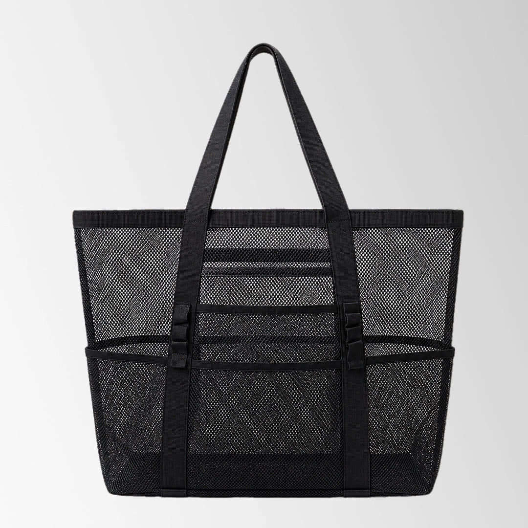 Promotional Mesh Beach Bag with Multiple Pockets