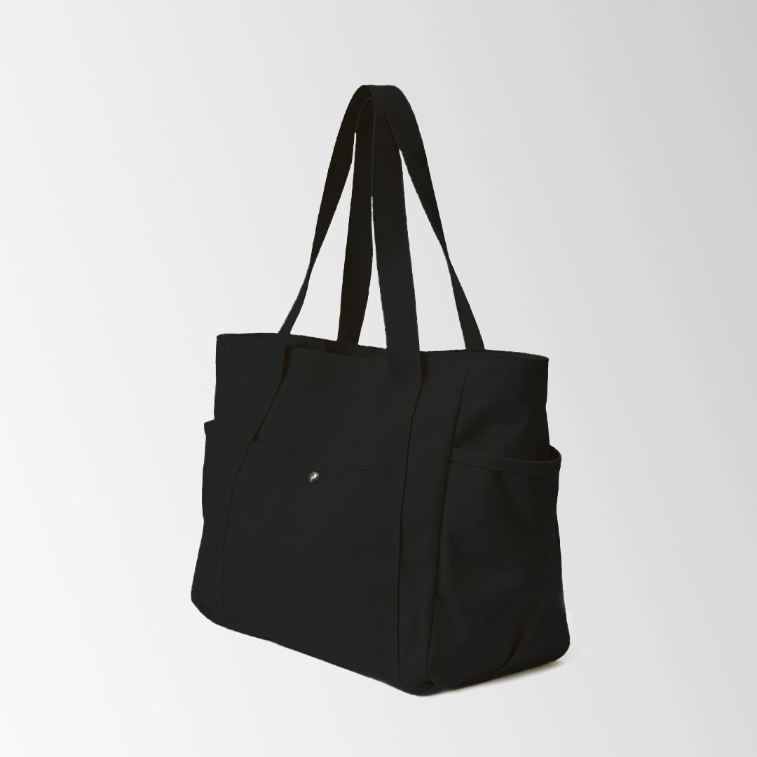 Thickened Tote Bags with Zipper Multi-Pocket Design