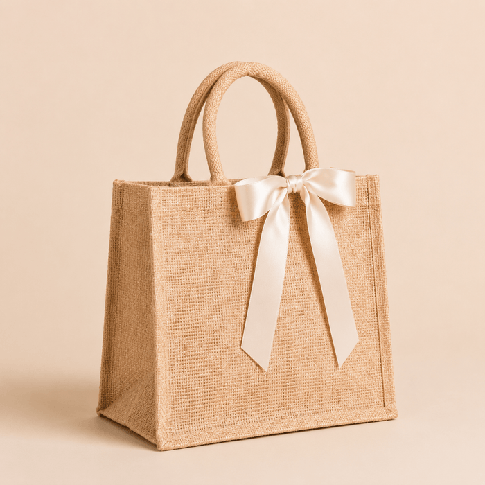 Burlap Jute Gift Tote Bags