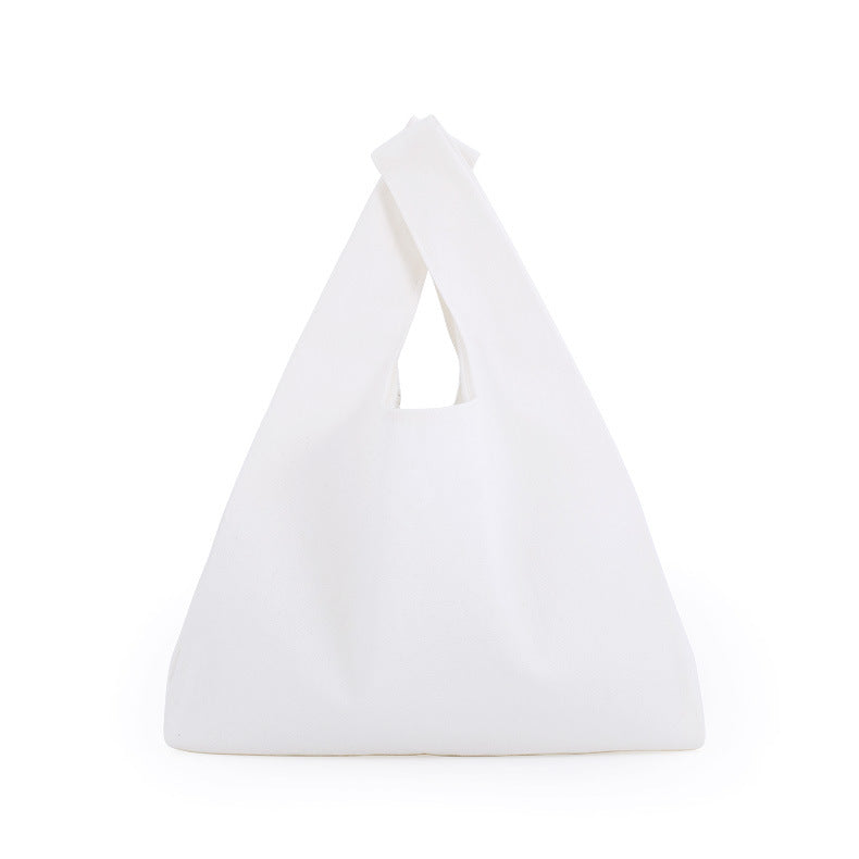 Economy 100% Cotton Lunch Bags with Side Gusset in Bulk