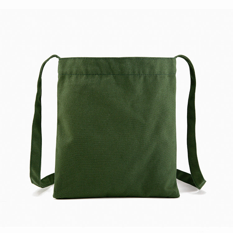 Wholesale Budget Color Canvas Messenger Bags with Shoulder Straps