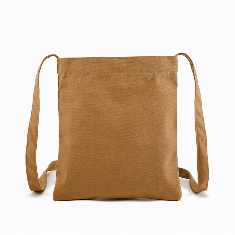 Wholesale Budget Color Canvas Messenger Bags with Shoulder Straps