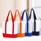 Wholesale Heavyweight Boat Tote Bags with Outside Pocket