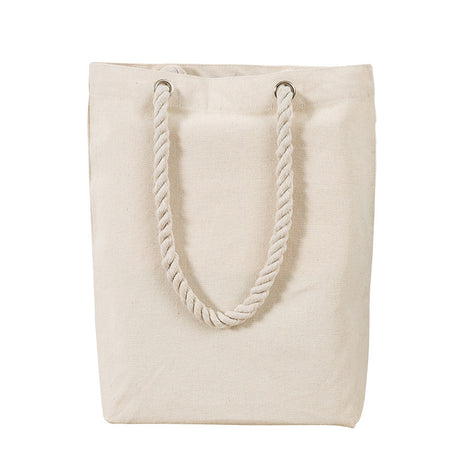 Medium Wholesale Sturdy Canvas Tote Bags with Rope Handles