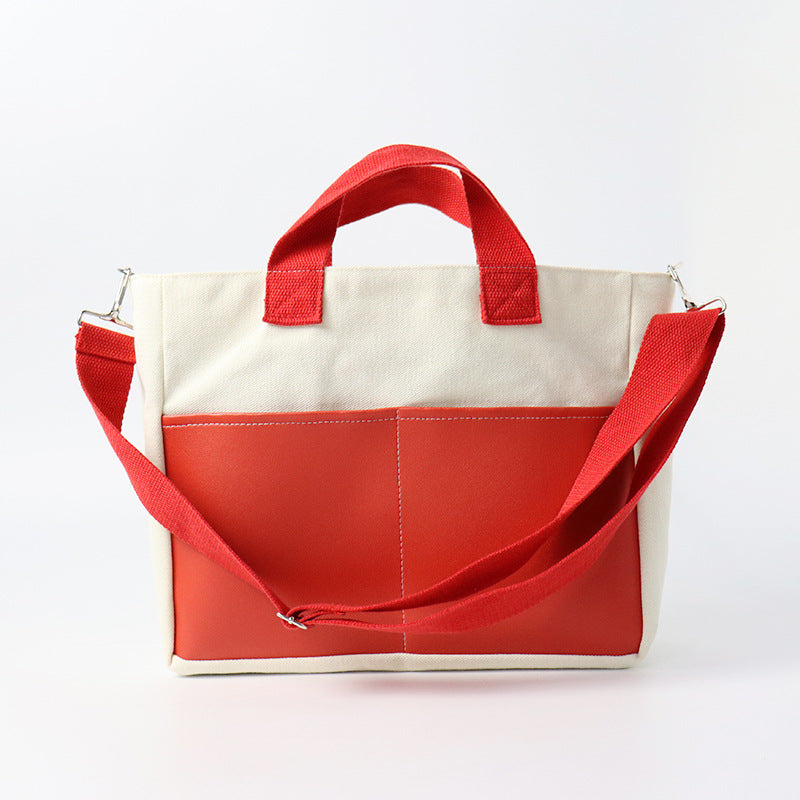 Wholesale Heavyweight Canvas Tote Bags with Adjustable Crossbody Handles