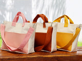 Canvas Tote Bags with Adjustable Crossbody Handles