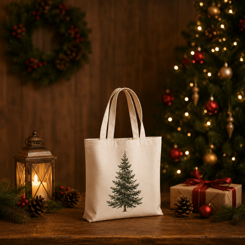 Christmas Gift Tote Bags