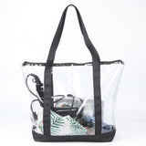 Clear Beach Tote Bags in Bulk