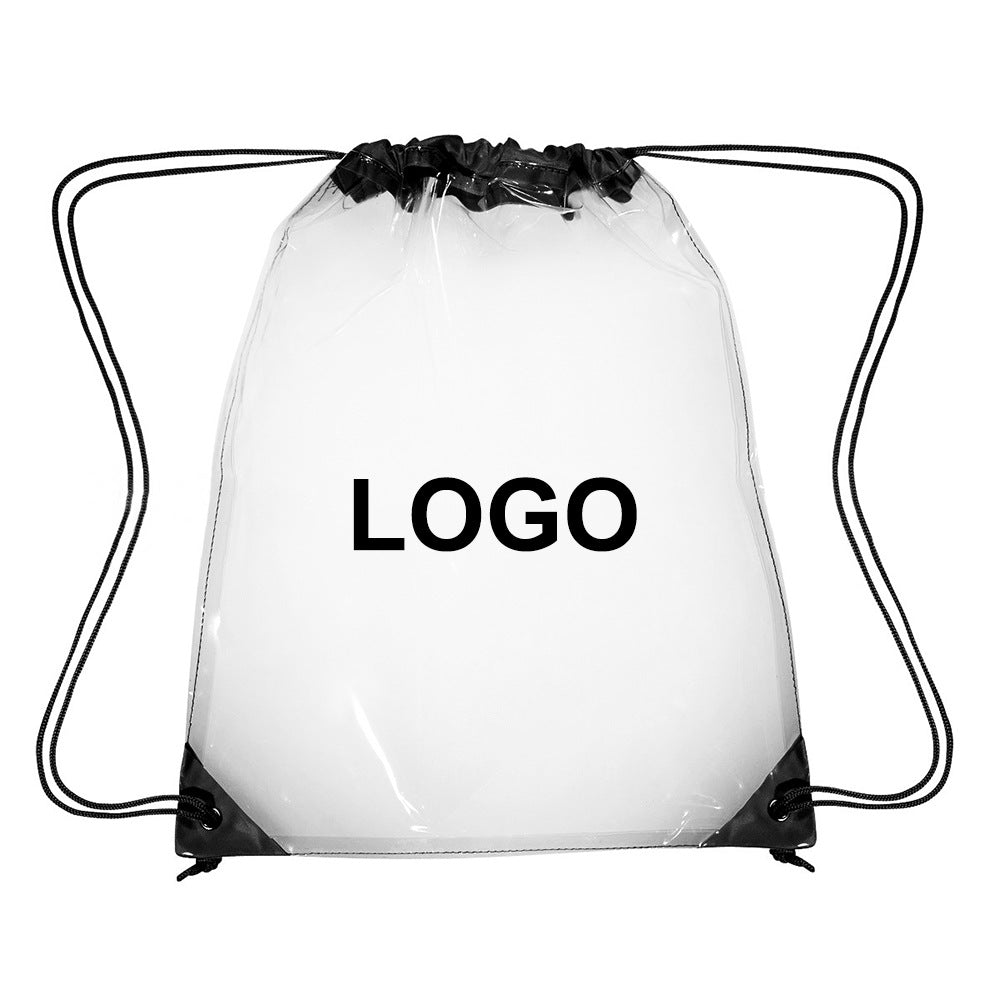 Buy Clear Drawstring Bags in Bulk for Gym Qualitytotebag