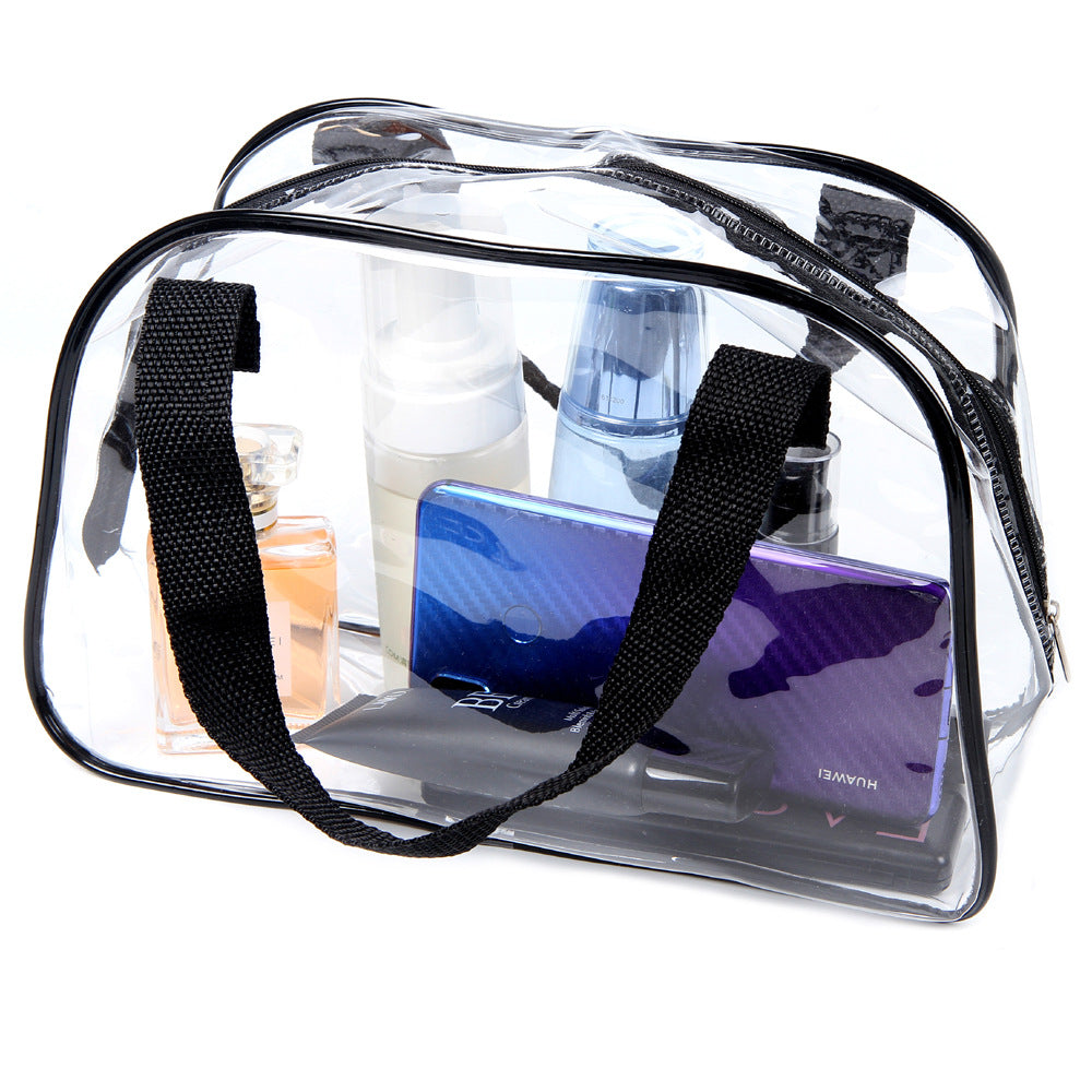 Clear Travel Size Cosmetic Bags in Bulk