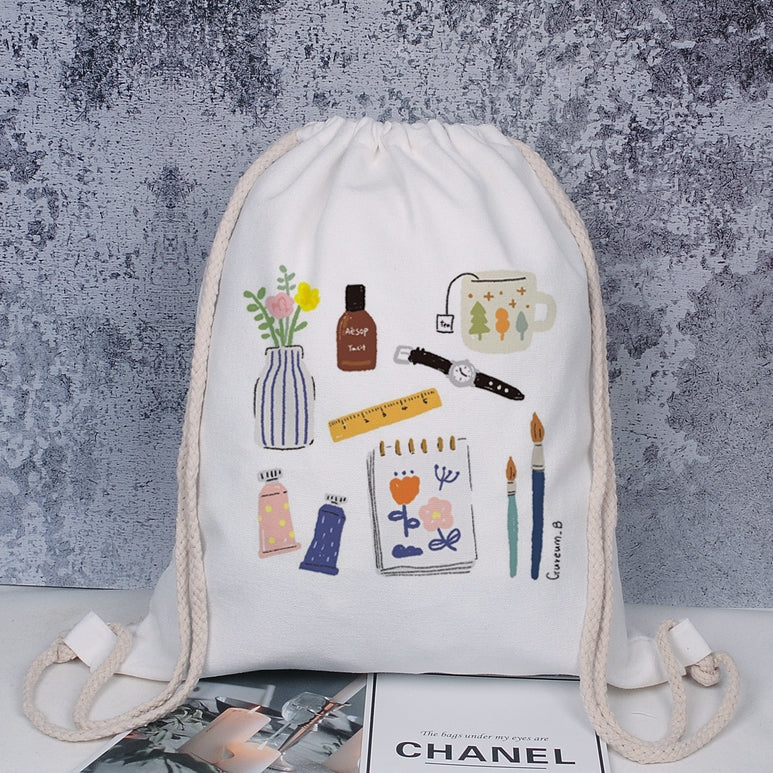 Custom Cotton Backpacks - Personalized Backpacks With Logo