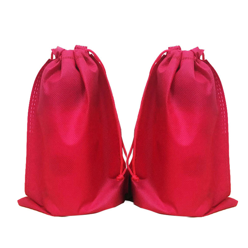 Large Wholesale Budget Non-Woven Drawstring Shoe Bags