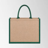 Fashion Color Personalized Jute Tote Bags