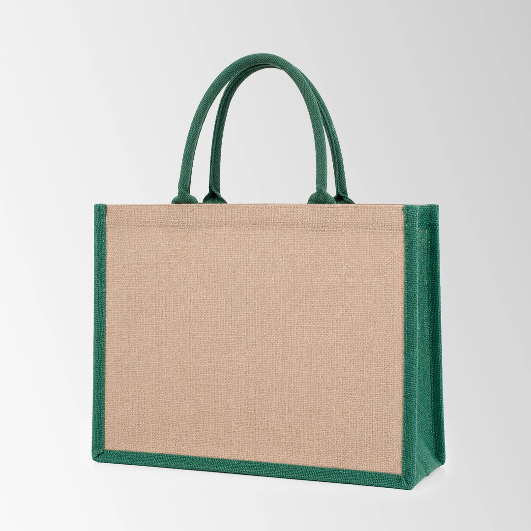 Fashion Color Personalized Jute Tote Bags