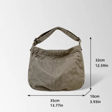 Durable Everyday Canvas Tote Bags with Inner Pocket