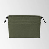 Drawstring Organizer Canvas Tote Bags with Multi-Pocket