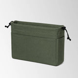 Drawstring Organizer Canvas Tote Bags with Multi-Pocket