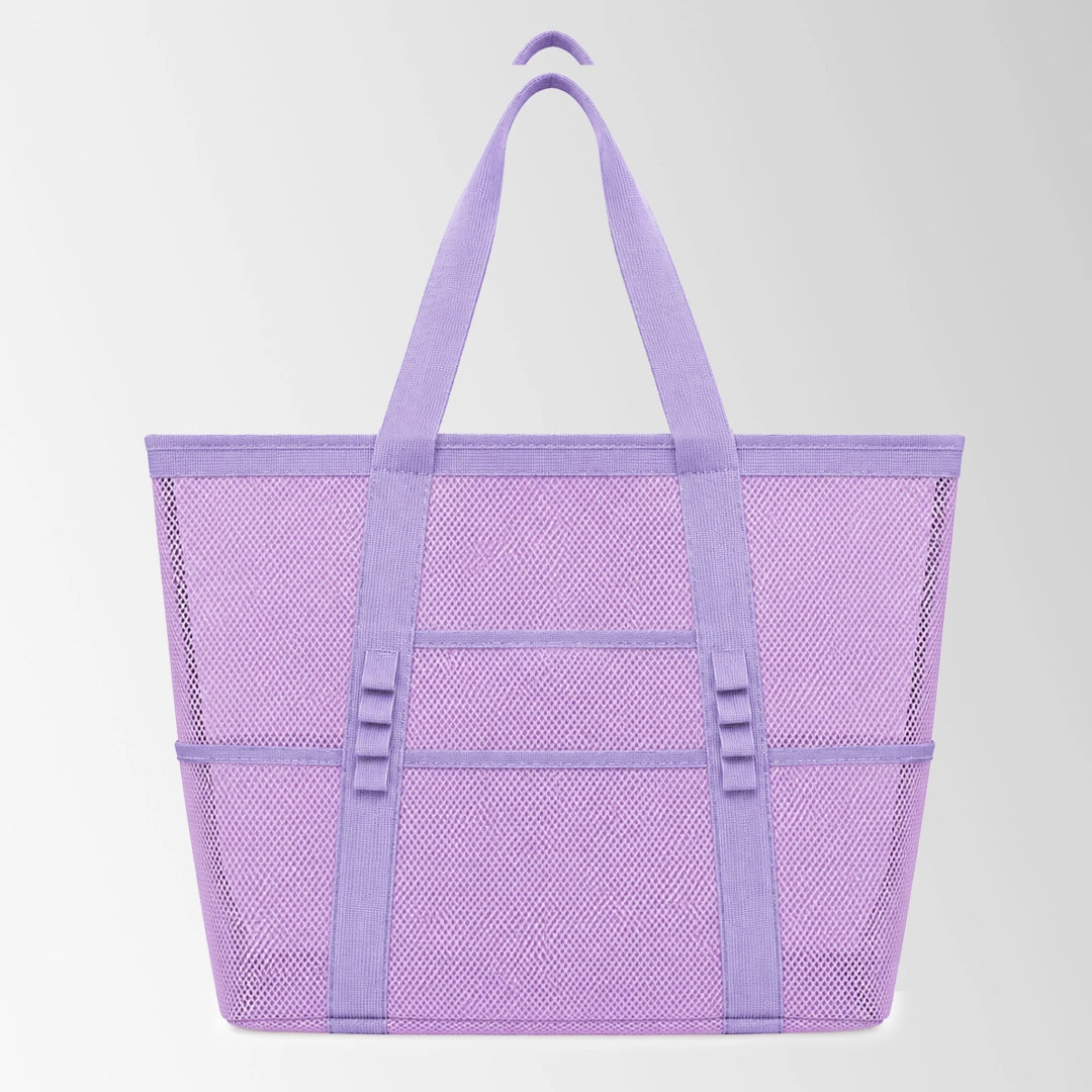 Promotional Mesh Beach Bag with Multiple Pockets