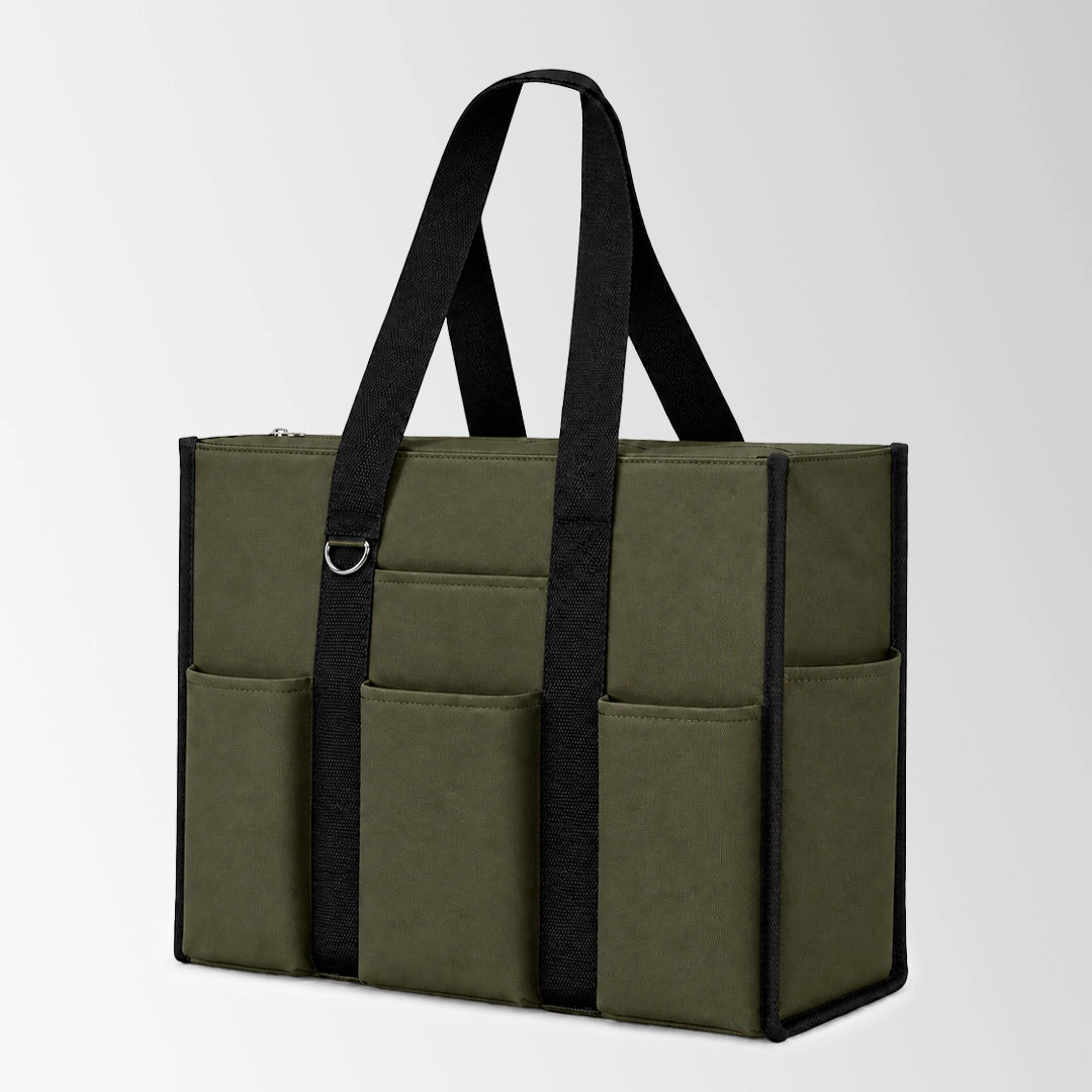 Waterproof Large Tote Bags for Work with Multi-pocket