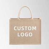 Fashion Color Personalized Jute Tote Bags
