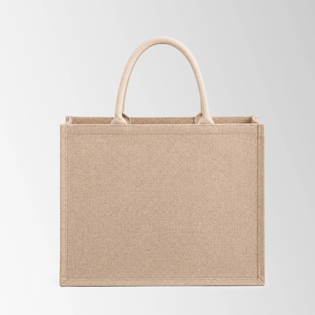 Fashion Color Personalized Jute Tote Bags